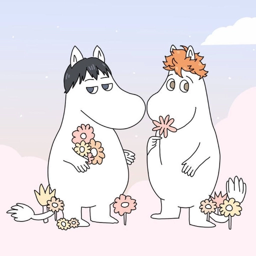 moomins matching pfp animal theme