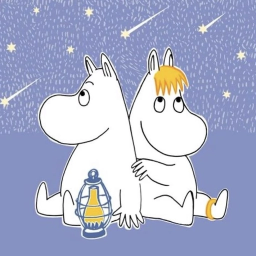 moomins matching pfp whimsical art