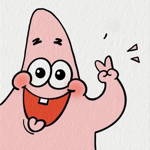 patrick star aesthetic pfp artwork