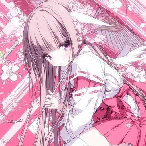 pink anime aesthetic profile