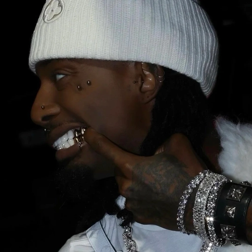 carti teeth pfp image