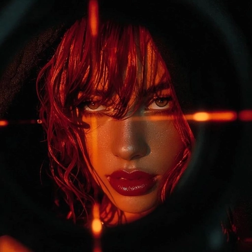 red pfp aesthetic icon