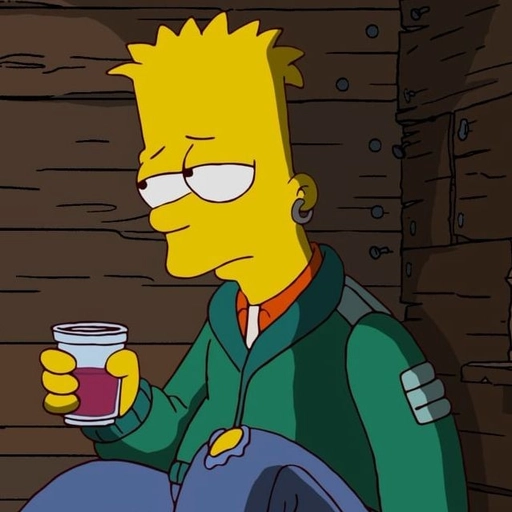 sad bart simpson pfp emotional