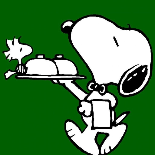 aesthetic snoopy pfp figure