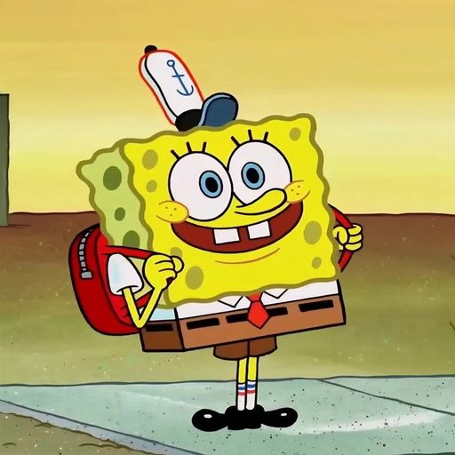 spongebob laughing pfp 