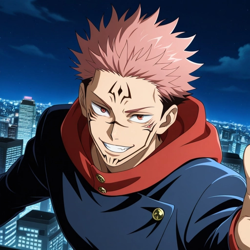 smiling sukuna anime profile pic