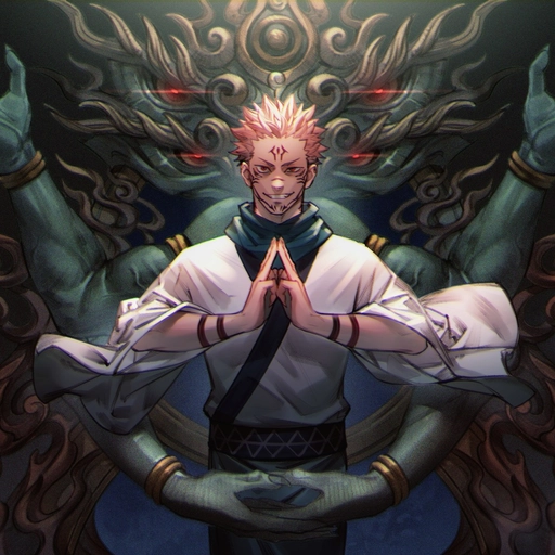 sukuna anime minimal style pfp