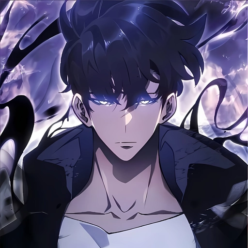 purple sung jin woo pfp hd wallpaper