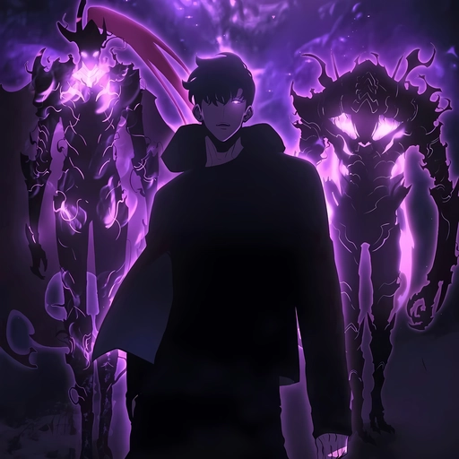 sung jin-woo pfp character art