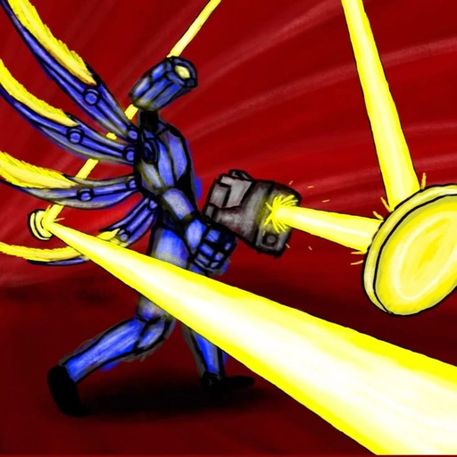 ultrakill pfp futuristic neon edit