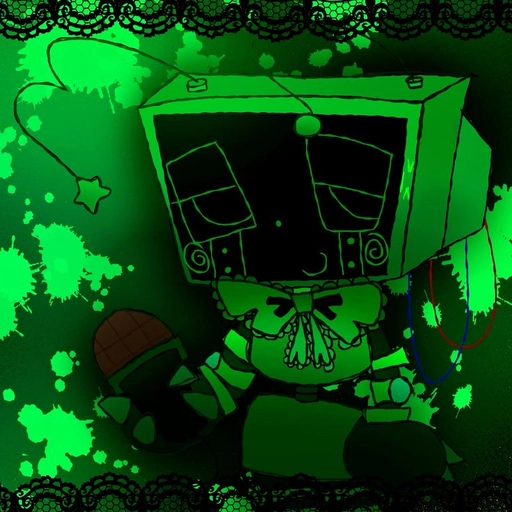 vee pfp dandys world illustration 