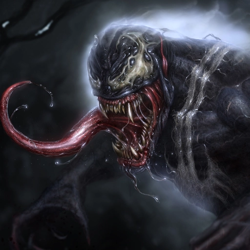 venom pfp dark