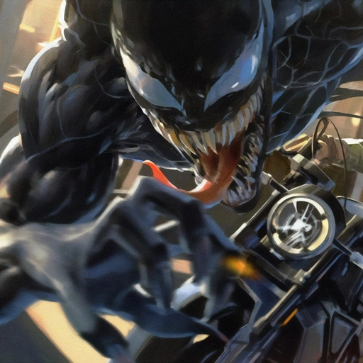 venom pfp anime