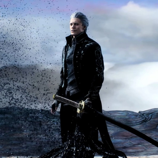 vergil pfp anime style