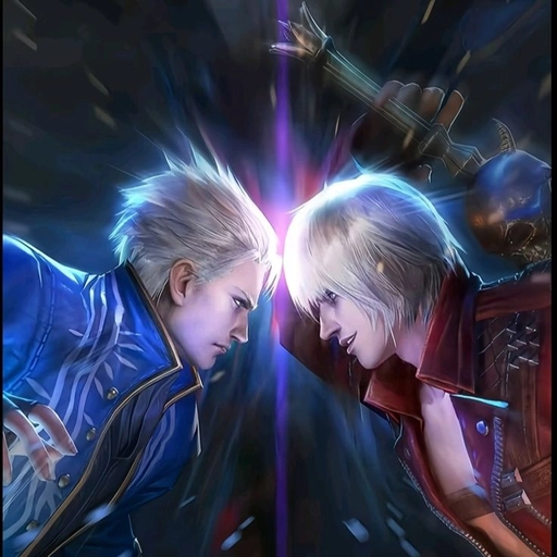 vergil dmc pfp devil may cry art