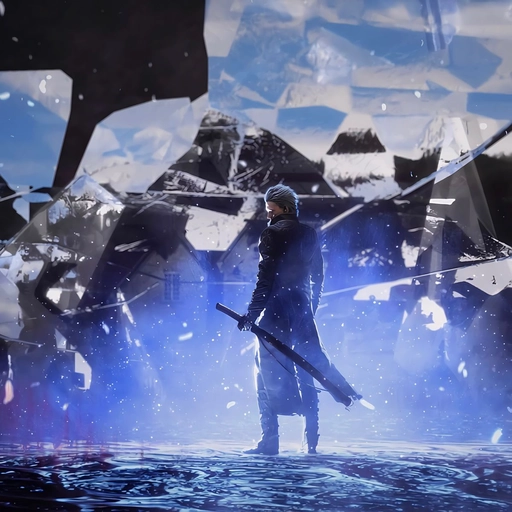 vergil pfp detailed illustration