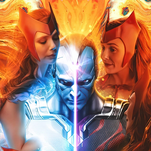 stylish wandavision matching pfp