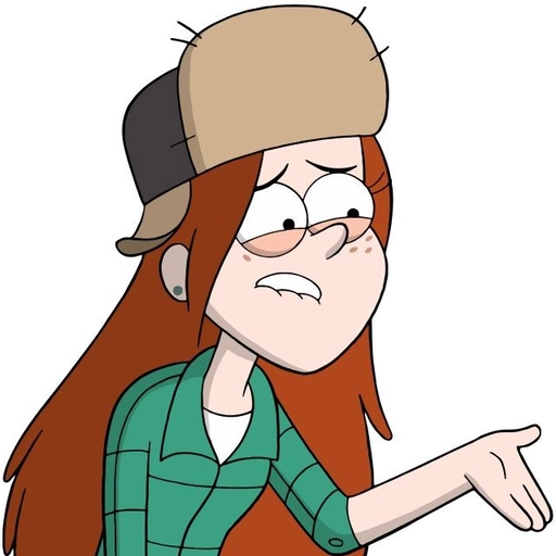 wendy gravity falls pfp illustration