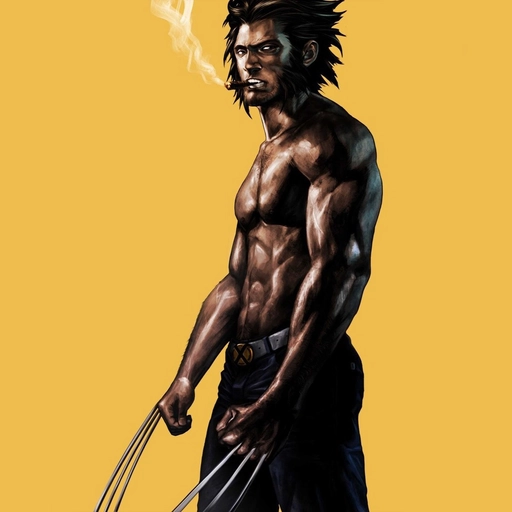 wolverine pfp golden tone