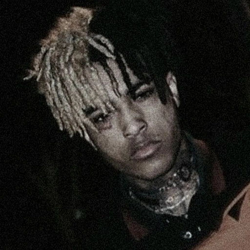 xxxtentacion pfp minimal dark mode