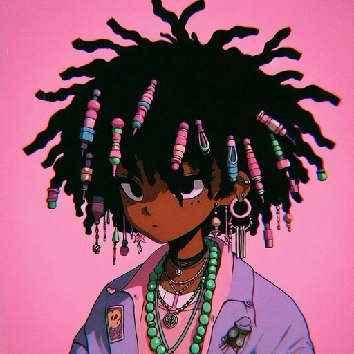 aesthetic y2k pfp neon look
