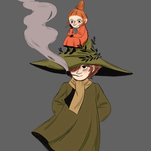 Snufkin aesthetic pfp