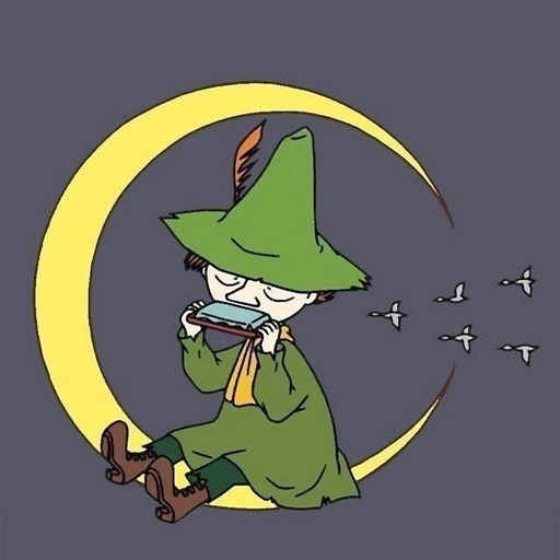 Snufkin cute sketch pfp