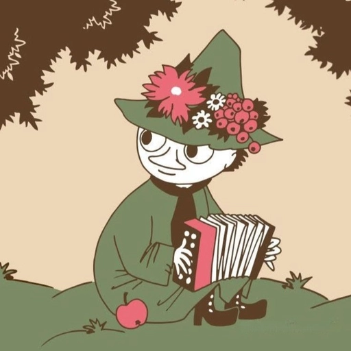 Snufkin pfp autumn theme