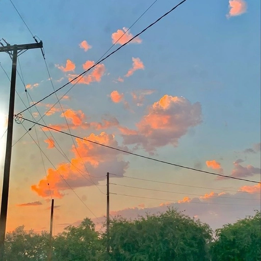 aesthetic cloudy sky pfp