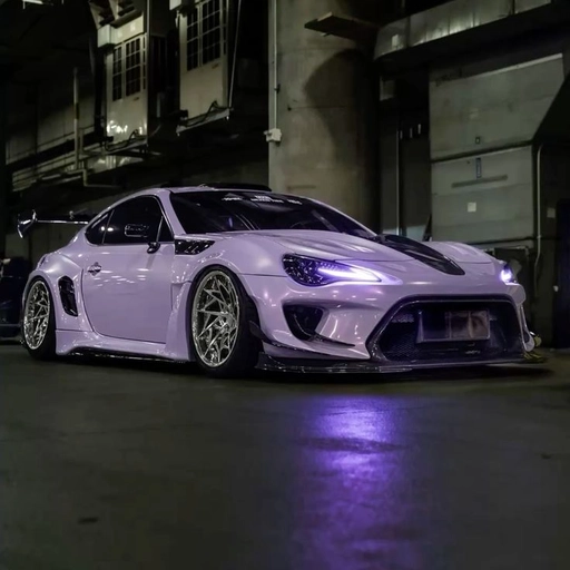 purple car drift pfp wallpaper