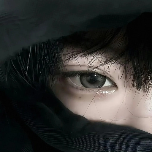 aesthetic glowing eye pfp