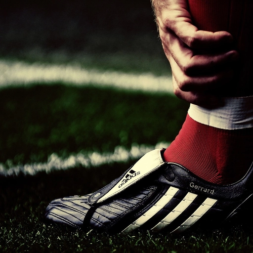 football pfp player shot