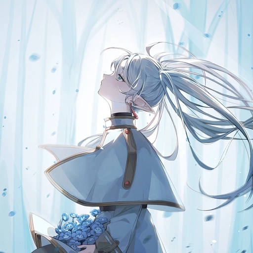 cool frieren discord pfp manga