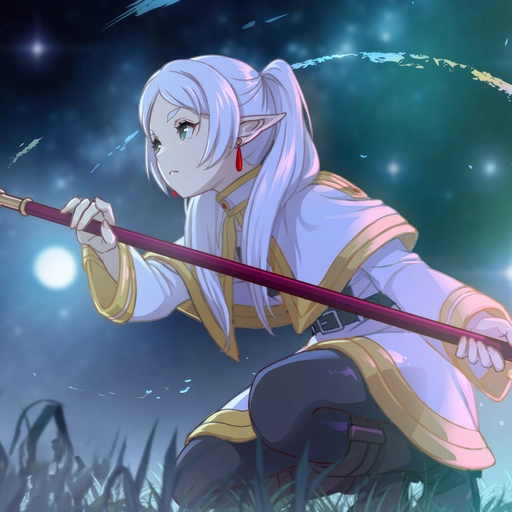 aesthetic discord frieren pfp icon