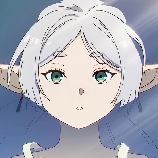 white frieren pfp profile picture