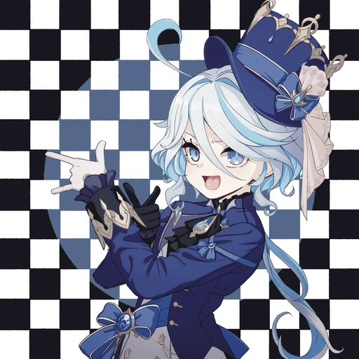 furina digital art pfp 