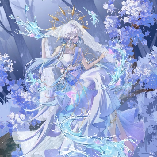 furina anime style pfp 