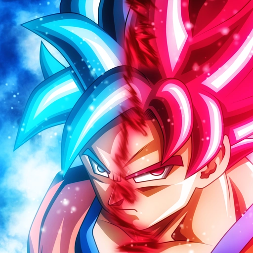 aesthetic goku pfp glowing theme