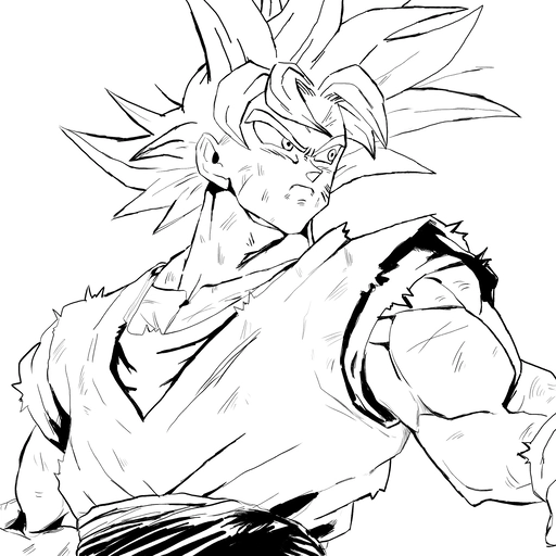 goku pfp manga aesthetic