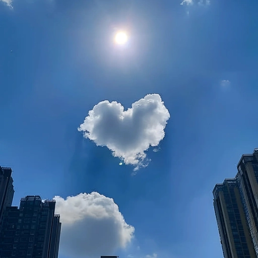 dreamy aesthetic heart aura pfp illustration