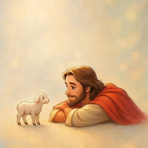 pfp jesus cute cartoon