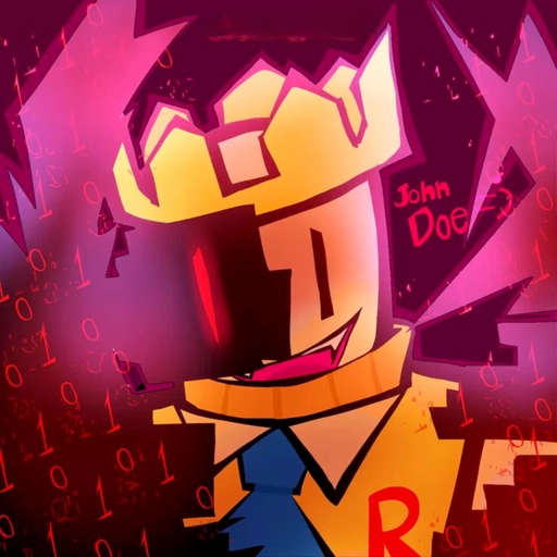 aesthetic john doe pfp roblox