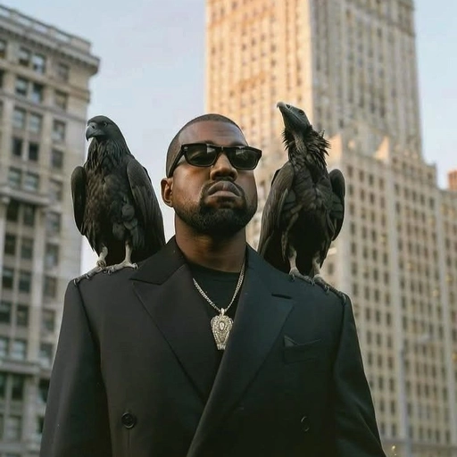 kanye west profile picture