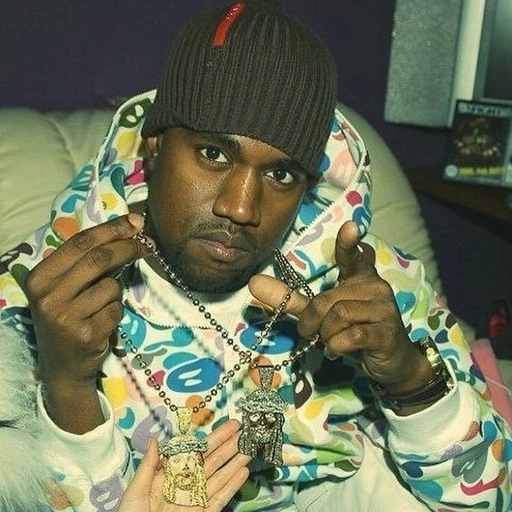 kanye west pfp modern portrait