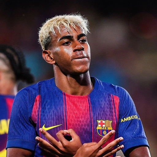 lamine yamal aesthetic 4k profile pic