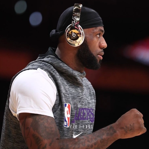 Aesthetic Lebron James profile pic