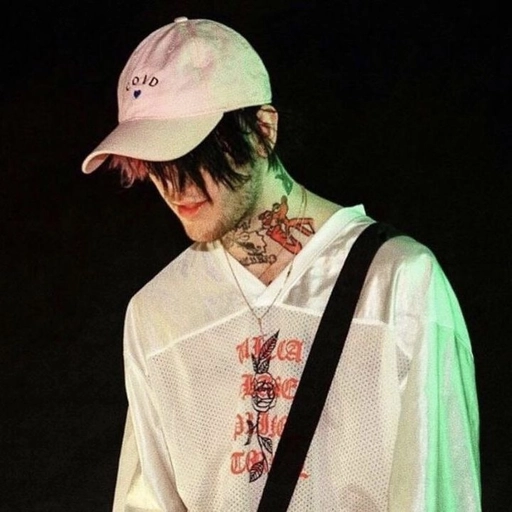 lil peep sad pfp