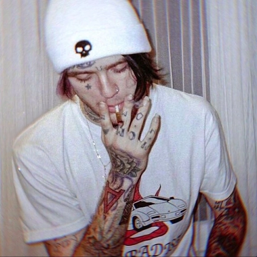 lil peep artistic profile picture