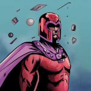 magneto pfp striking pose