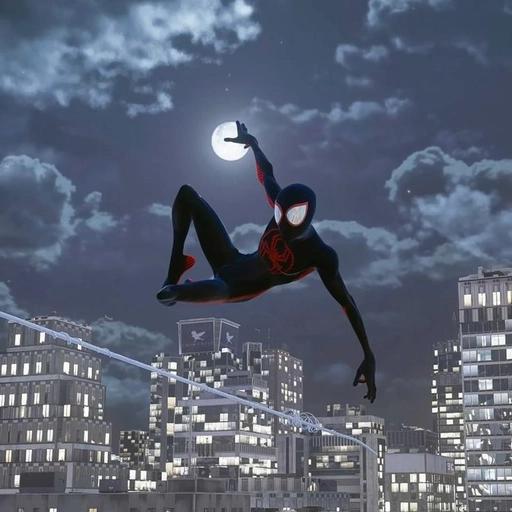 miles morales comic style pfp 